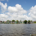Distant view of town along the Zaan